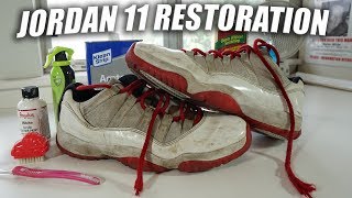 Jordan 11 Low Full Restoration | A Quick Thrift Fix: Trash to Treasure!