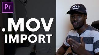 Import MOV files in adobe premiere pro for Win/Mac