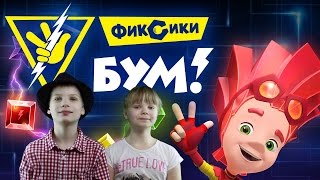 Фиксики БУМ! Игры три в ряд Обзор