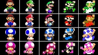 Super Mario Maker 2 - All Playable Characters
