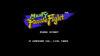 Mighty Final Fight - Nintendo Famicom / NES (Analogue NT Mini 1080p)