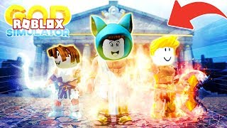 ¡¡NOS CONVERTIMOS EN DIOSES!! GOD SIMULATOR 2019 ??? BEBE MILO VITA Y ADRI ? AMIWITOS