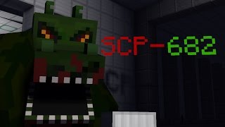 SCP Containment Breach SCP-682 [Minecraft Animation]