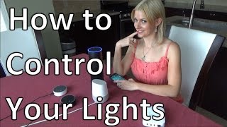 Google Home and Amazon Echo Control Lights in Smart Home