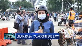 Update Unjuk Rasa Tolak Omnibus Law Ciptaker