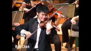 Ray Chen at the Senior Finals of the Menuhin Competition Cardiff 2008