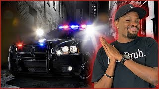 Black Guy Gets To Be A White Cop For A Day! (Flashing Lights)