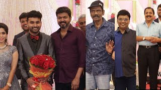 Actor Ramesh Kanna Son R.S.Jashwanth - K.Priyanka Wedding -Vijay,Goundamani,Sivakumar |nba 24x7