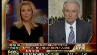 Sessions on FOX Business: 'Very Uneasy' after Kagan's Testimony