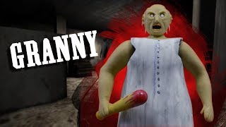 Making Granny from Granny Game | Air Dry Clay Tutorial