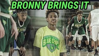 Bronny James JR Shows Off HANDLES And RANGE In Tough Loss! FULL HIGHLIGHTS
