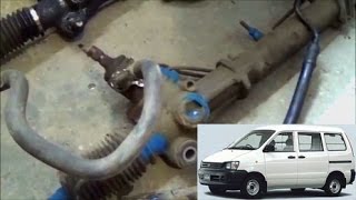 Toyota Noah (4WD) - Замена рулевой рейки