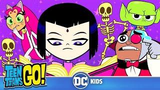 Teen Titans Go! | The History Of Halloween According To Raven | DC Kids