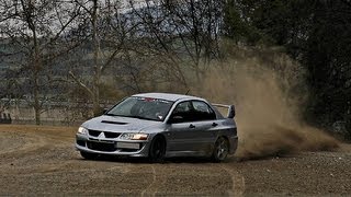 Mitsubishi EVO VIII vs Subaru Impreza STI WRX Sand Drifting