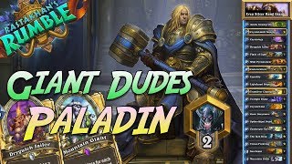 Even Silver Hand Giants Paladin | Rastakhan's Rumble | Hearthstone