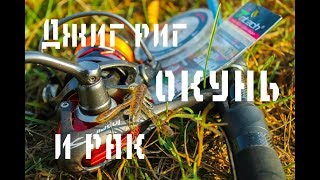 Джиг риг (Jig Rig) и рак.  Ловля окуня в траве