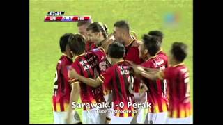 Liga Super 2014: Sarawak 1-0 Perak (15/02/14)