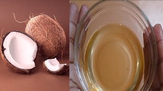 সবচেয়ে সহজ পদ্ধতিতে তৈরি করুন ১০০% খাঁটি নারিকেল তেল || Homemade Coconut Oil