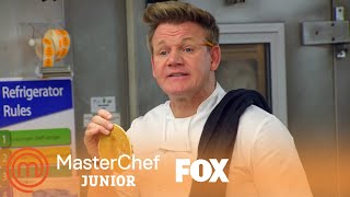 Gordon Helps The Kids Make A Proper Pancake | Season 6 Ep. 8 | MASTERCHEF JUNIOR