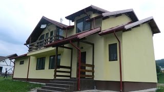 Constructii case structura lemn la cheie - cum am construit casa de lemn de pe Valea Neagra Valea