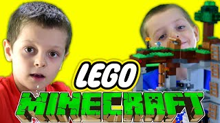 Lego Minecraft Build and Play Собираем и играем в лего майнкрафт ЧАСТЬ 1