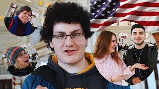 АМЕРИКАНЦЫ ОТВЕЧАЮТ НА ШКОЛЬНЫЕ ВОПРОСЫ \ ОПРОС АМЕРИКАНЦЕВ
