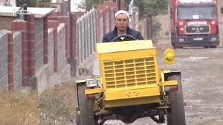 Самодельный трактор-переломка