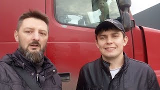 Встреча с Дальнобойщиком Эдуардом.На Америке по России Дальнобой Лайф.Барсик Экспресс))