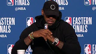 LeBron James Postgame Interview - Game 4 | Celtics vs Cavaliers | 2018 NBA East Finals