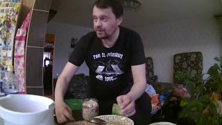 Гречневая и перловая каша в автоклаве.