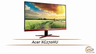 Видеообзор монитора Acer XG270HU с технологией AMD FreeSync