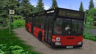 OMSI 2. Map Lemmental, Routes 451 and 450, Mercedes-Benz O405 N2
