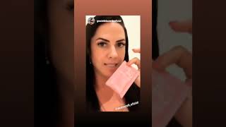 Graciele Lacerda Mostra seu ActiveCell na Cabeceira da Cama