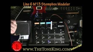 Line 6 M13 Stompbox Modeler  -Ch Check it out! using Bugera 1990 & Minarik Lotus Line6
