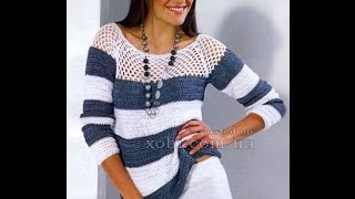 СВЯЗАТЬ ЖЕНСКИЙ ПУЛОВЕР СПИЦАМИ - модели 2019 / BIND women's jumpers SPOKE