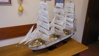 Модели парусных кораблей
