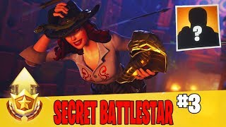Secret Week 3 Battle Star Location Guide in Fortnite // FREE Battle Pass Tier in Season 8