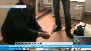 Жамбыл облысында қарақшылар  жүк көлігін тонап кетті