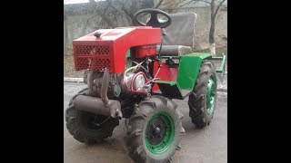 Самодельный минитрактор из Муравья