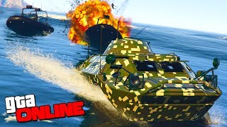 САМАЯ КРУТАЯ МИССИЯ НА БТР ИЗ ОБНОВЛЕНИЯ "ТОРГОВЛЯ ОРУЖИЕМ"/GUN RUNNING" (GTA 5 Смешные Моменты)