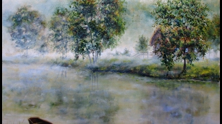 Как нарисовать туман -How to paint fog - Andrew Pugach