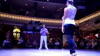Bruno Galhardo & Eglantine Oliveira zouk demo in Ukraine
