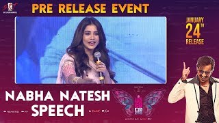Nabha Natesh Speech | Disco Raja Pre Release Event | Ravi Teja | Thaman | Vi Anand | Payal