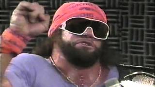 Jesse The Body Ventura interviews Macho Man Randy Savage 1989