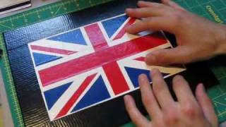 How to make Duct tape paintings