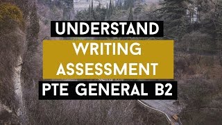 Pearson Test of English - General B2 - Writing Assessment