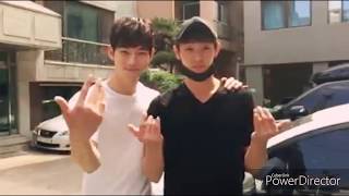 YOU WITH ME shoot in korea - bts moments (Hyun Woo ? Devon Seron ? Jin Ju Hyeong)