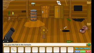 Super Sneaky Pirate Room Escape Walkthrough