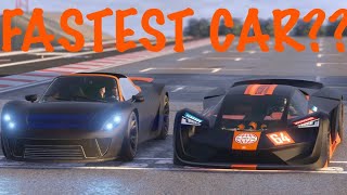 Is TEZEREACT The Fastest Car? GLITCH & Drag Race gta 5 online