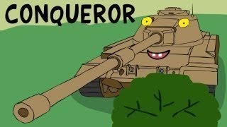 WOT: Conqueror тащит, Медаль Фадина, Де Лагланда, Рэдли, Воин, Колобанов, Защитник, захватчик
